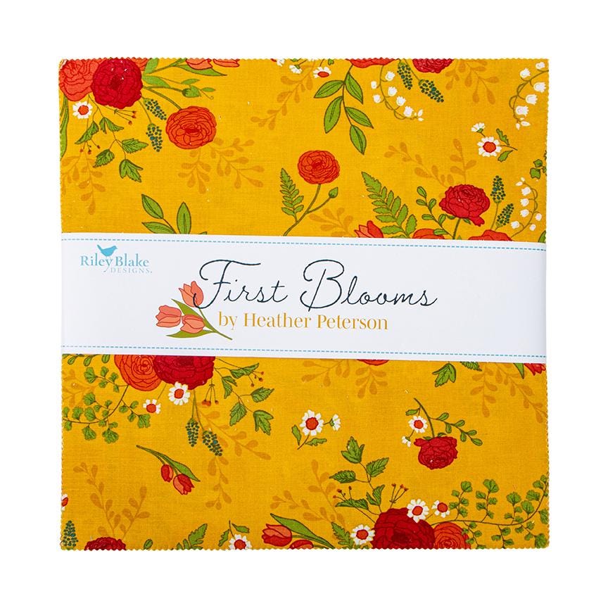 Quilt Kit for Tulip Festival - First Blooms Quilt by Heather Peterson of Anka's Treasures; Includes Paper Pattern
