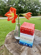 Red, White, Blue Fat Quarter Bundle: Various Designers for Riley Blake Designs, 30 Piece Bundle of Quilting Fabrics; Approx. 18" x 21" each