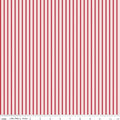 Berry Market Stripes in Frosting by Beverly McCullough of Flamingo Toes; Sold in Half Yard Increments