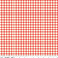 First Blooms Gingham on Berry by Heather Peterson of Anka's Treasures; Sold in Half Yard Increments