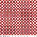 Sweet Freedom Gingham Picnic in Reds by Beverly McCullough of Flamingo Toes; Sold in Half Yard Increments