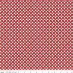 Sweet Freedom Gingham Picnic in Reds by Beverly McCullough of Flamingo Toes; Sold in Half Yard Increments