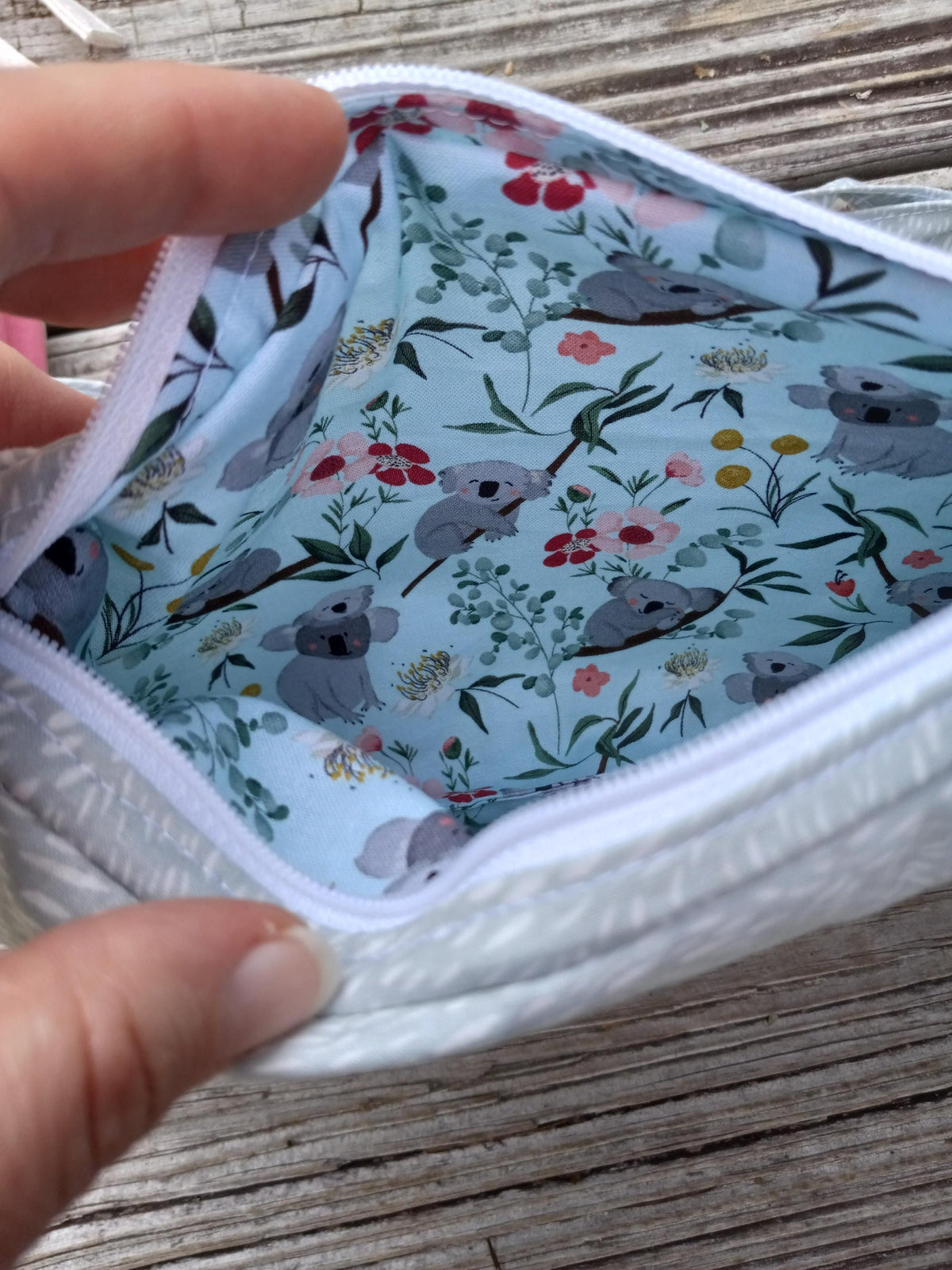 Unicorn OR Koala Purse with Braided Strap; Zippy Critter Purse