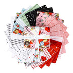 Take Heart - Small Hearts on Black by J. Wecker Frisch of Great Joy Studio; Sold in Half Yard Increments