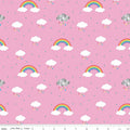 Dream In Color - Light Pink by Kristy Lea of Quiet Play; Sold in Half Yard Increments