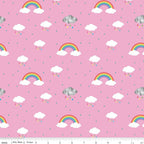 Dream In Color - Light Pink by Kristy Lea of Quiet Play; Sold in Half Yard Increments
