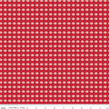 Christmas Wishes - Star Plaid in Red by the Riley Blake Designers, Sold in Half Yard Increments