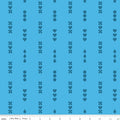 Dream Lullaby - Medium Blue by Kristy Lea of Quiet Play for Riley Blake Designs; Sold in Half Yard Increments