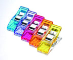 Wonder Clips in Rainbow Colors by Clover Needlecraft, 10 pieces