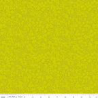 Liberty Fabrics Wiltshire Shadow Print in Chartreuse (Yellow-Green Tone-on-Tone) for Riley Blake Designs, Tonal Leaf and Berry Print; Sold in Half Yard Increments