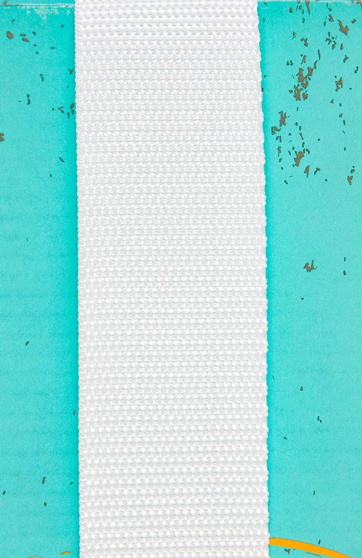 ByAnnie Polypro Strapping in 1" or 1.5" sizes, Choose White or Black; Sold in 3 Yard Increments