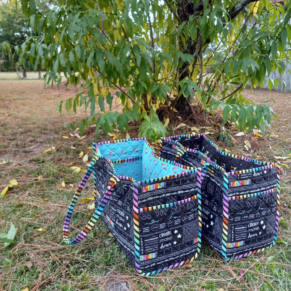 All the Things Tote (Paper Pattern) by Knot and Thread Design
