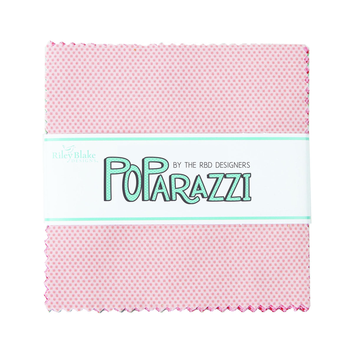 5 inch Square Stacker from POParazzi by the Riley Blake Designers for Riley Blake Designs; POParazzi Collection Charm Pack