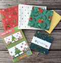 Table Runner Kit for "Under the Tree" Runner by Heather Peterson of Anka's Treasures; Includes Paper Pattern