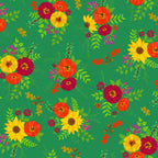 Fall Vibes Fat Quarter Bundle of 8 pieces, approx. 18" x 21" each