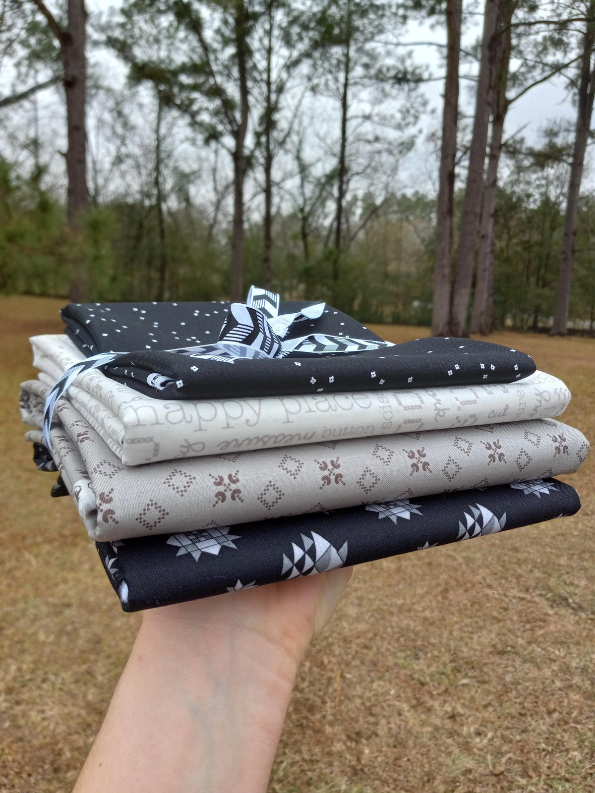 Quilt Kit for Gingham Quilt or Buffalo Check Quilt, binding included; Finishes at approximately 66" x 82.5"