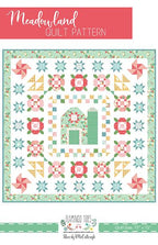 Meadowland Quilt Kit; Fabric from Summer Skies & Fireflies by Gracey Larson of Burlap and Blossom, Approx. 73" x 73" Quilt, Includes Pattern