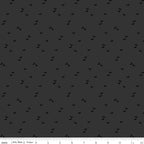 Bats on Dark Gray from Seasonal Basics by Christopher Thompson; Sold in Half Yard Increments