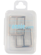 ByAnnie 1" or 1.5" Slider, Set of TWO; Nickel Color Bag Hardware