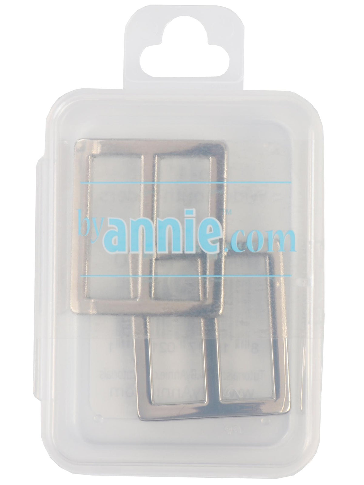 ByAnnie 1" or 1.5" Slider, Set of TWO; Nickel Color Bag Hardware