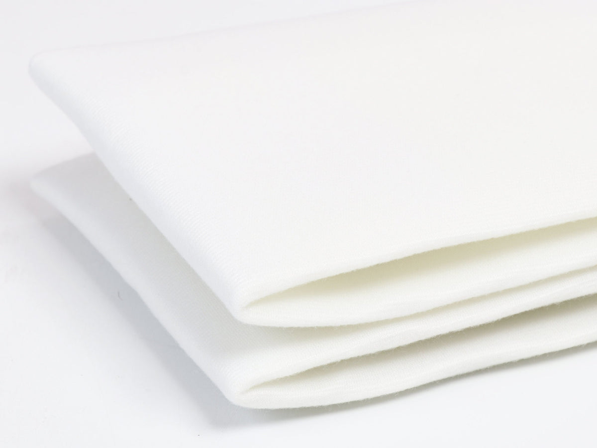 Half Yard, ByAnnie Soft and Stable White OR Black 100% Polyester Foam Stabilizer, 18" x 58"