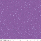 Dream - Scatter Love in Purple Grape by Kristy Lea of Quiet Play; Sold in Half Yard Increments