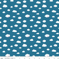 Dream - Drift in Blue by Kristy Lea of Quiet Play; Sold in Half Yard Increments
