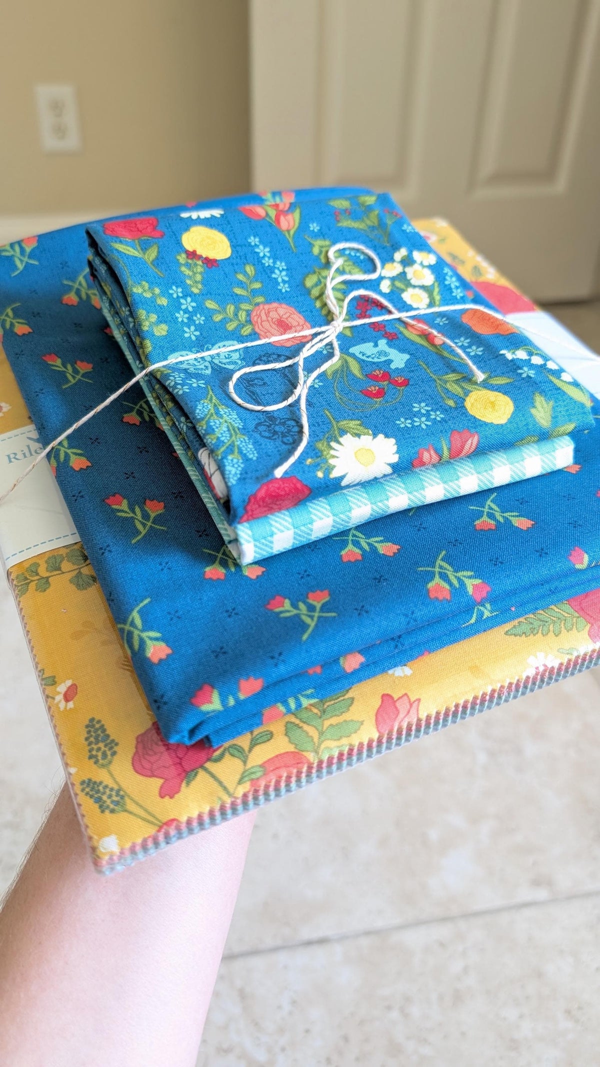 Quilt Kit for Tulip Festival - First Blooms Quilt by Heather Peterson of Anka's Treasures; Includes Paper Pattern