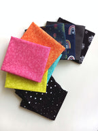 Midnight Garden-Inspired Fat Quarter Bundle from Various Designers; 12 Piece Bundle