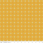 Crosshatch on Yellow from Autumn Afternoon by Heather Peterson of Anka's Treasures; Sold in Half Yard Increments