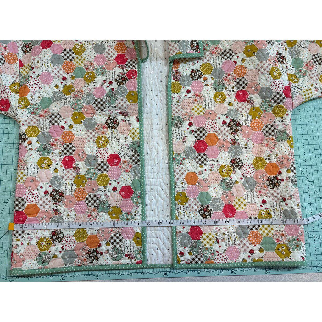 Quilted Jacket Pattern by Paula McKinlay and Claire Root; One Size Fits Almost All; PAPER Pattern
