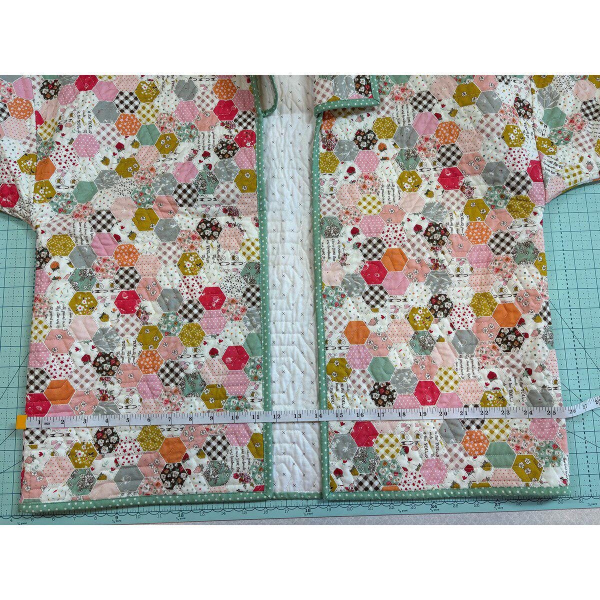 Quilted Jacket Pattern by Paula McKinlay and Claire Root; One Size Fits Almost All; PAPER Pattern