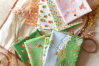 Peppermint Candies on Cream from Heather Ross' Studio Edit Collection for Windham Fabrics; Low Volume Fabric; Sold in Half Yard Increments