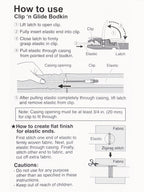 Clover 9582 Clip 'n Glide Bodkin as Recommended in By Annie Patterns for Bag Making