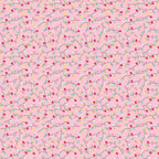 Gingerbread Kisses Lights on Pink by Doodlebug Designs; Sold in Half Yard Increments