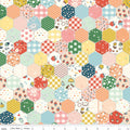 Serendipity 2 Cheater Print Multi by Minki Kim of Sewing Illustration; Sold in Half Yard Increments