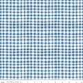 Firework Fields Gingham in Blue by Gracey Larson; Sold in Half Yard Increments