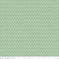 Claus & Co. Star Pattern in Green by Melissa Mortenson; Sold in Half Yard Increments