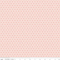 Cotton Nook Dots in Blush (Light Pink) by Minki Kim of Sewing Illustration; Sold in Half Yard Increments