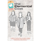 Elemental Coat Pattern by Teresa Coates of Crinkle Dreams; Quilt Coat PAPER Pattern