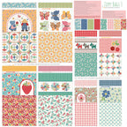 Lori Holt Zippy Bags 3 Panel - From Prairie Home; Lightweight Canvas Panel; Makes 4 Large & 4 Small Project Bags