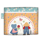Lori Holt Zippy Bags 3 Panel - From Prairie Home; Lightweight Canvas Panel; Makes 4 Large & 4 Small Project Bags