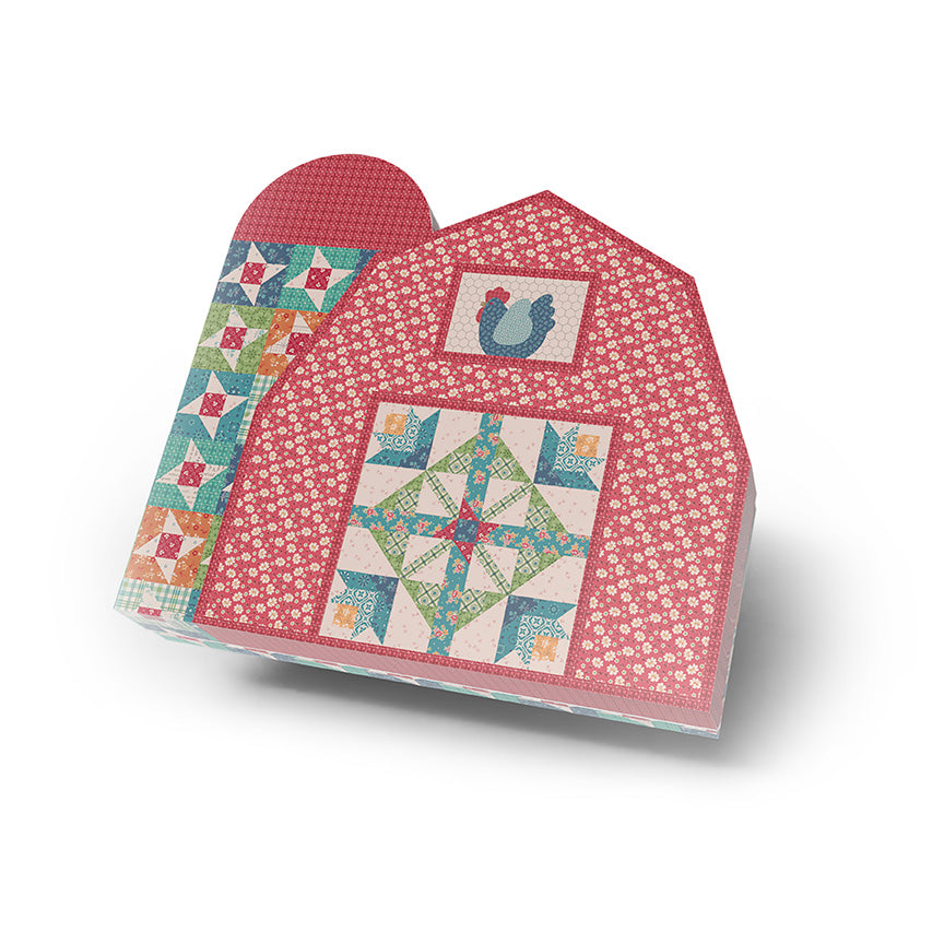 Hen House Quilt Kit with Farmer's Daughter Collection by Lori Holt of Bee in my Bonnet
