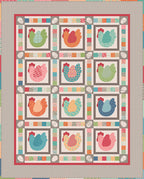 Hen House Quilt Kit with Farmer's Daughter Collection by Lori Holt of Bee in my Bonnet