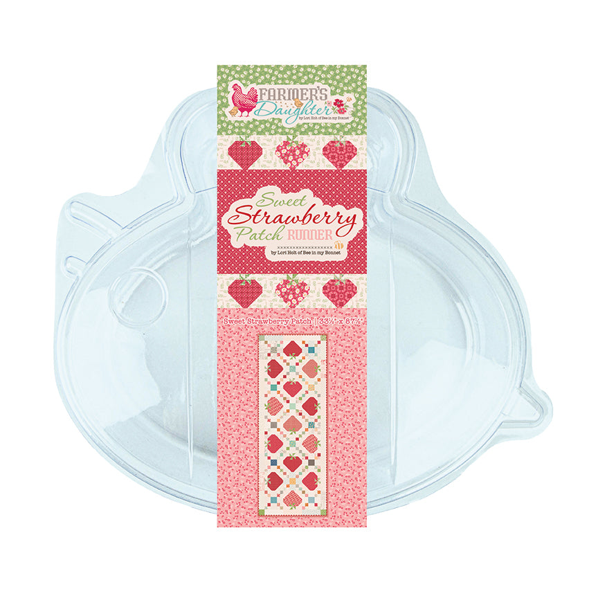 Sweet Strawberry Patch Runner Kit with Farmer's Daughter Collection by Lori Holt of Bee in my Bonnet
