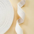 Minki Kim 1" Cotton Webbing in Cream; Sold in 2.5 Yard Increments