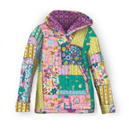 Quilted Hoodie Pattern by Casey Cometti at Wellspring Designs; Sizes XS-XXXL; PAPER Pattern