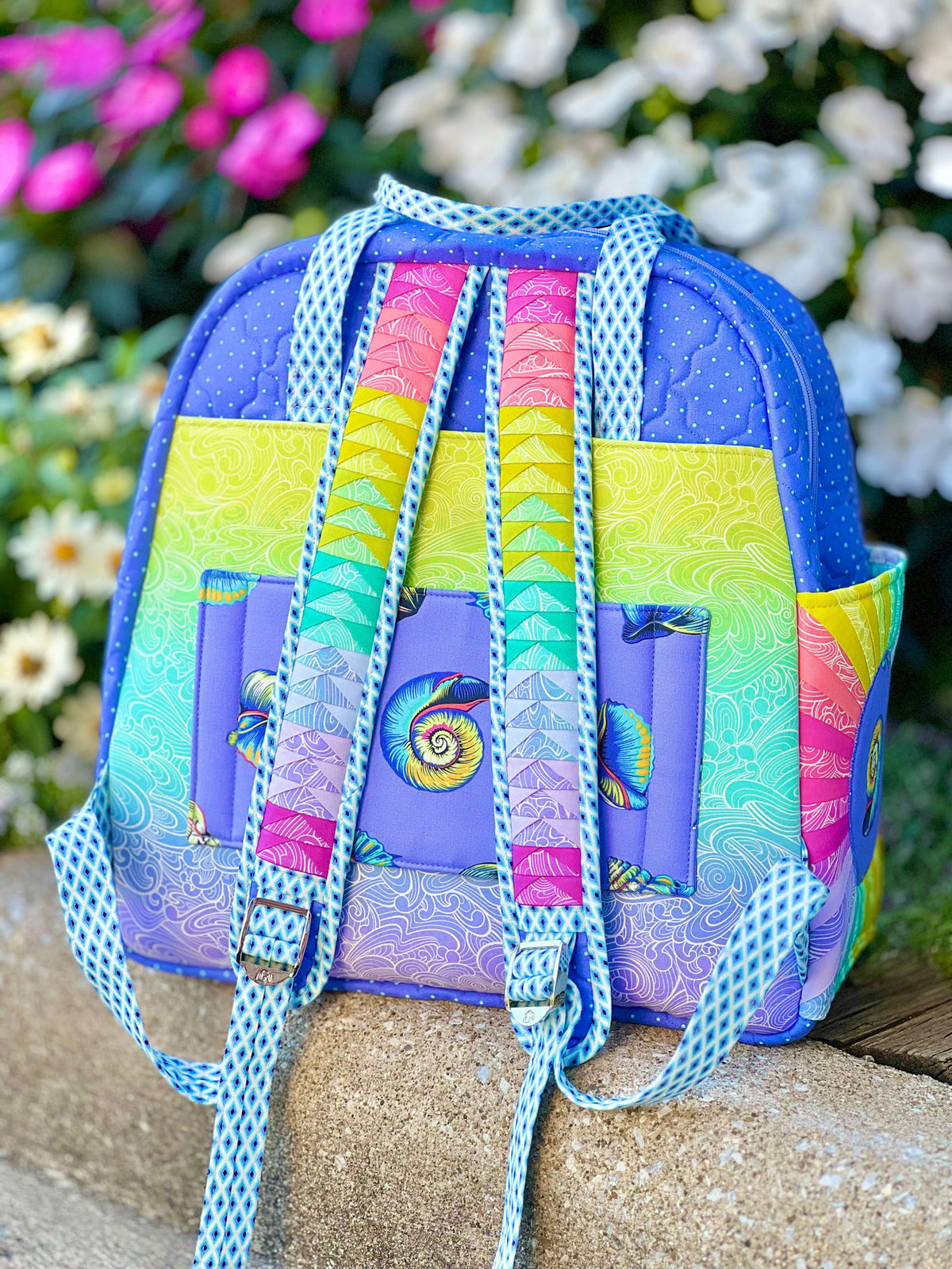 Backpack Straps & Pockets FPP Expansion Pack Companion Pattern by Quilting Elissa in Collaboration with ByAnnie; PAPER Pattern