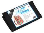 One Yard, ByAnnie Soft and Stable White OR Black 100% Polyester Foam Stabilizer, 36" x 58"