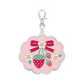Strawberry Crush Enamel Happy Charm™ by Lori Holt of Bee in my Bonnet; Approx. 2" x 2"